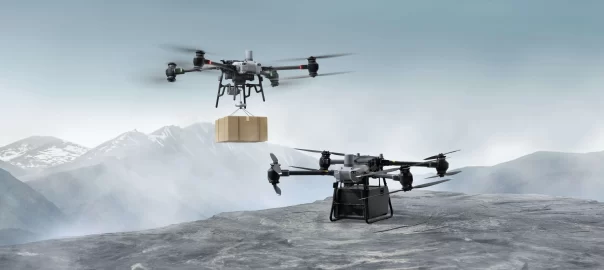 dji delivery drone carrier flycart 30